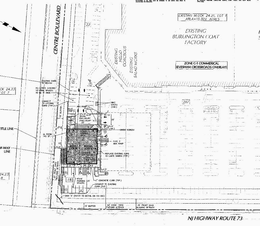Marlton Crossing site plan